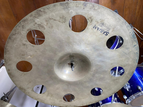 Prato Sabian O-zone 18 Crash Dave Weck Dourado-escuro (Usado)
