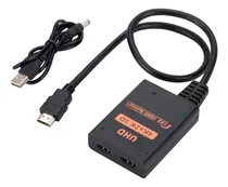 Comprar Splitter Hdmi 1x2 Full Hd 4k Multiplica Señal Conecta 2 Tv