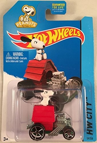 Hot Wheels 2014 Hw City Peanuts Snoopy 88250