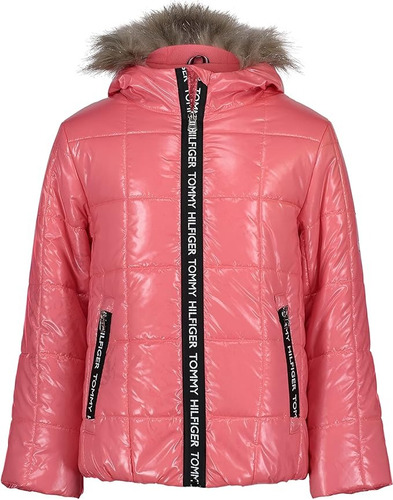 Campera  Importada Tommy Hilfiger  Talle 8/10 Rosa