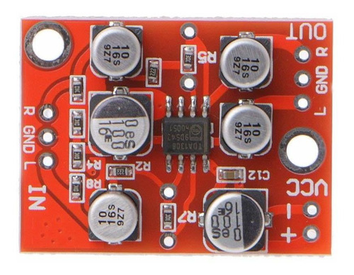 Wingoneer Dc Ad Op Amp Preamplificador Junta Estereo Audio