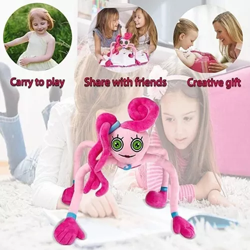 Poppy Playtime Mommy Pink Spider хаги ваги игрушка Huggy Wuggy Mommy Long  Legs Plush Toy киси миси Plushine Scary Doll Kid Gift(A 40CM) 