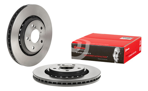 Par Discos Brembo Acura Mdx Sh-awd 2017-2020 Delantero