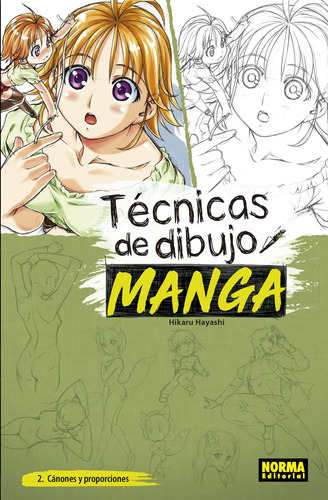 Libro Tecnicas De Dibujo Manga 02- Cánones Y Proporciones