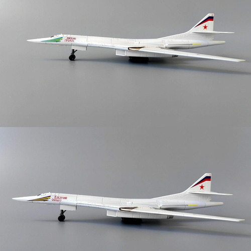 1:200 Mini Avión Modelo De Avión Fundido A Estilo B