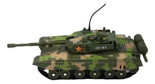 Xiaery Modelo De Tanque De Metal A Escala 1/55, Juguete De