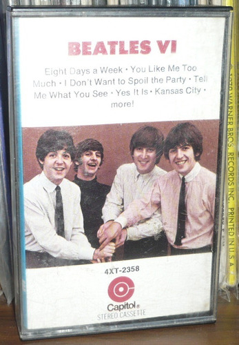 The Beatles Cassette Vol 6 Hecho En Usa