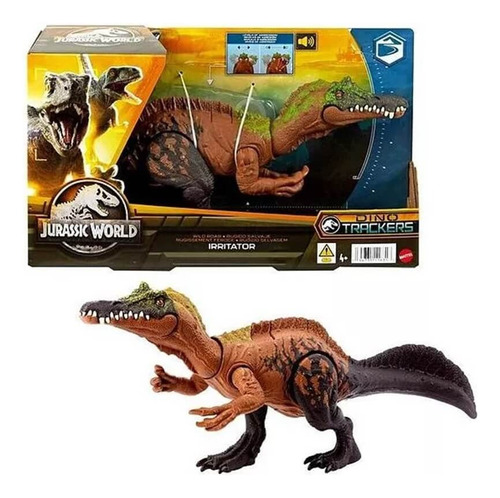 Irritator Dino Trackers Rugido Salvaje Jurassic World Mattel