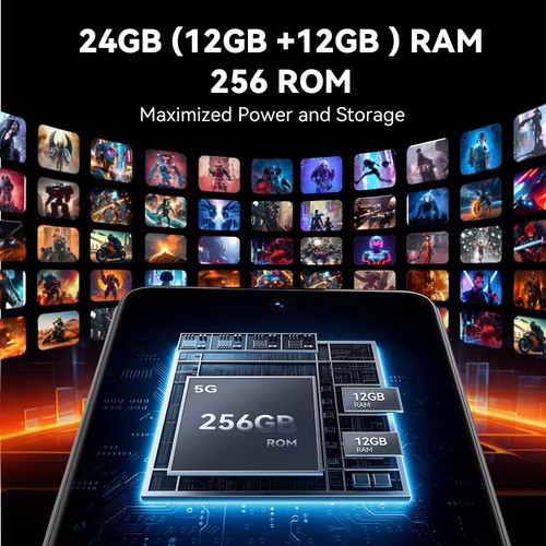Cubot Smartphone Cubot Max 5 5g 6.95 Pulgadas 24 Gb Ram 256 Gb Rom 100mp