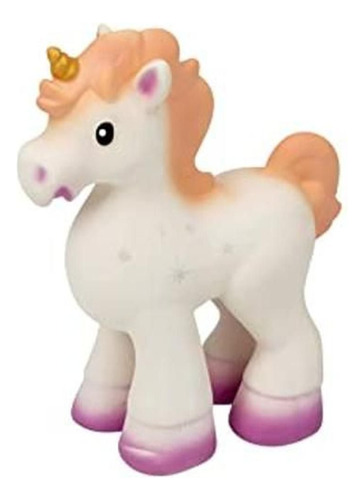 Nuby Penny The Unicorn Juguete Mordedor Súper Suave Con