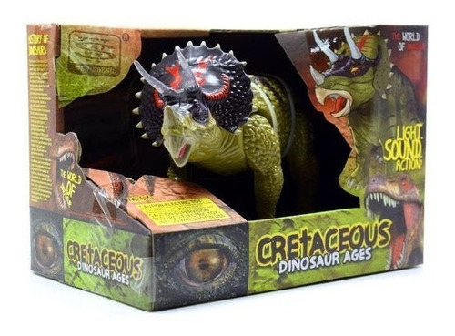 Dinosaurio Triceratops Camina Con Sonido 5965