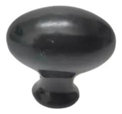 Tirador Malargue Manija Mueble Cajón 25 Mm Diametro Color Negro