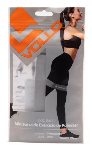 Mini Faixa Exercicio Vollo Nivel Leve 320x55mm Funcional