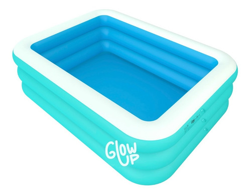 Piscina Inflable Glowup 150x105x50 + Inflador