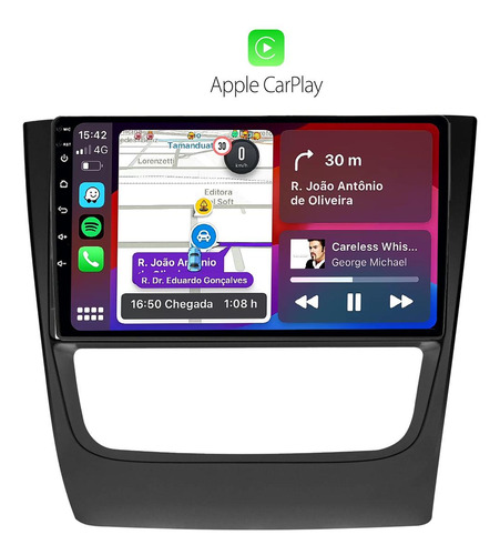 Central Multimidia Gol G6 Saviero Android 13 2gb Carplay 9p