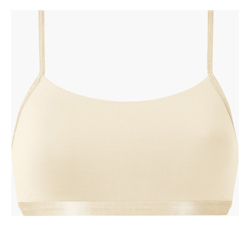 Bralette Form To Body Beige Calvin Klein