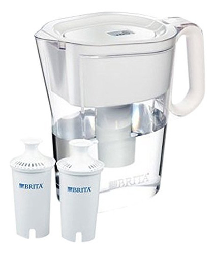 Jarra De Agua Brita Wave De 10 Tazas Más 2 Filtros Avanzados