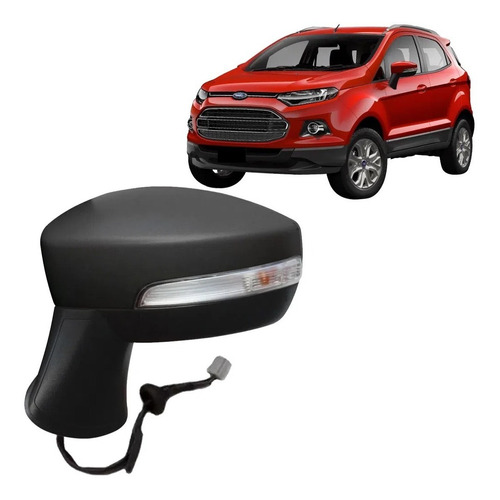 Retrovisor Ecosport 2013 2014 2015 2017 Elétrico Motorista