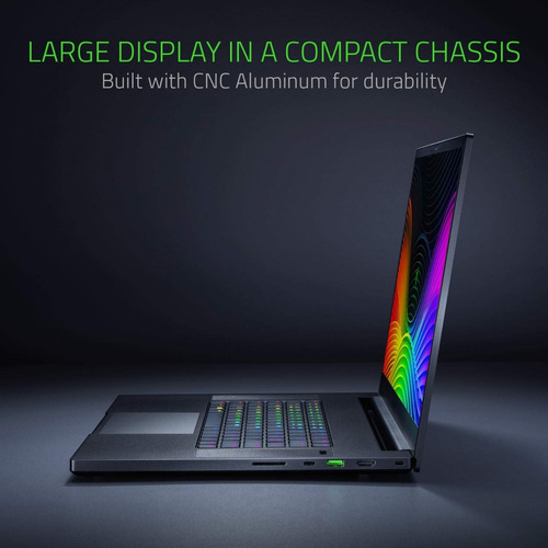 Laptop Razer Blade Pro 17 512gb I7 16gb Nvidia Rtx 2080 Maxq Color Negro