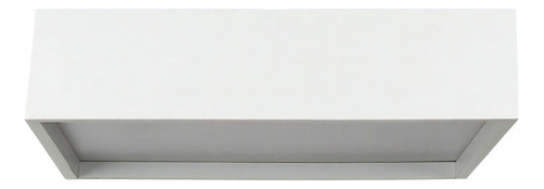 Plafon Quadrado Madeira Branco 30x30cm