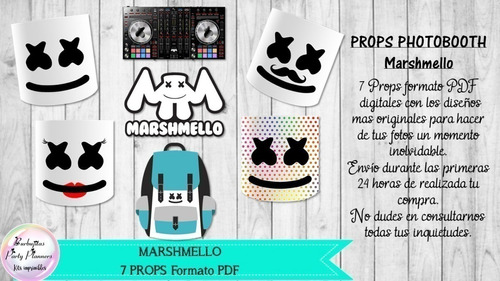 Dj Marshmello - 7 Props Photobooth Pdf