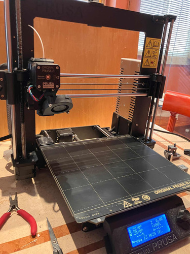 Impresora 3d Original Prusa I3 Mk3s+ Color Black 