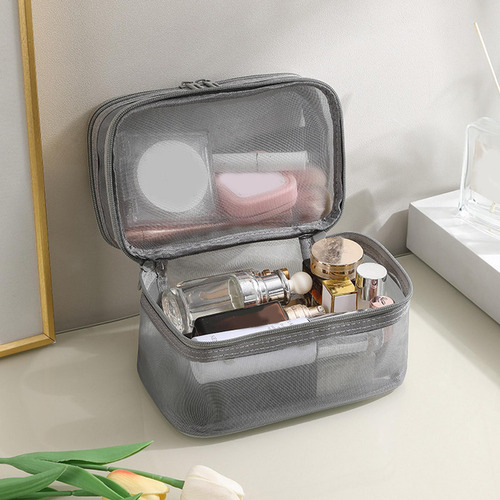Bolsa De Higiene Pessoal Para Viagem, Bolsa De Cinza