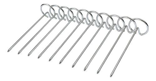 * 2 X 4x10 Uds. Brochetas Para Freidora De Aire, 2 Piezas