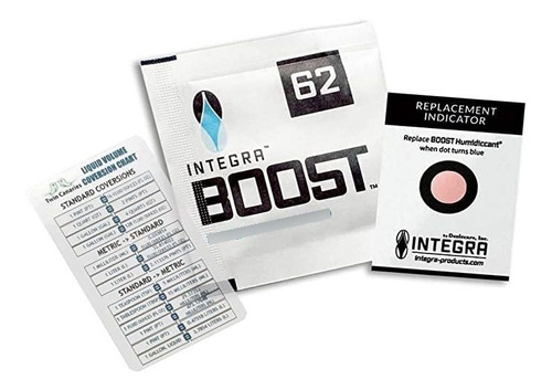 Integra Boost Rh 62% Control De Humedad De 2 Vías (4 Gramos