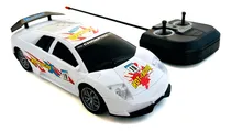 Comprar Auto Radio Control Hot Racing Control Remoto Rc Color Blanco