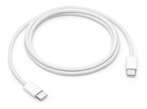 Cable Apple 60w Trenzado Usb-c A Usb-c (1 M) Blanco Original