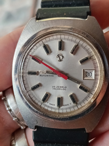 Reloj Tressa Automático Negro Plateado Plateado (Usado)