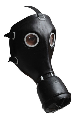 Máscara De Gas Militar Antigua Radiación Guerra Halloween