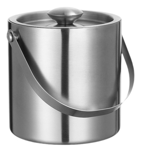Cubo De Hielo De Aislamiento De Doble Pared Recipiente 2l