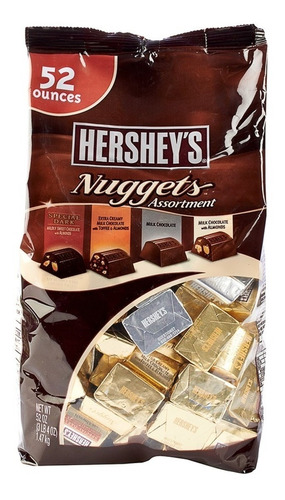 Chocolates Importados Hershey's Nuggets 1.47 Kg