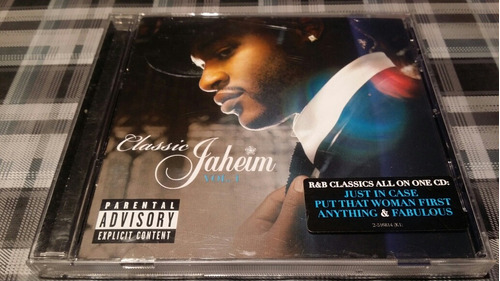 Jaheim - Classics - Vol 1 - Cd Importado Impecable