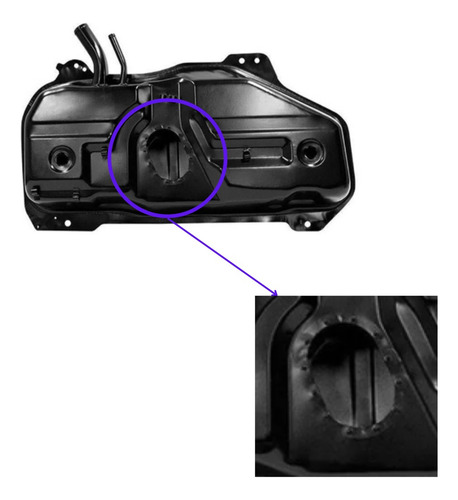 Tanque Combustível Fiat Argo 48 Litros