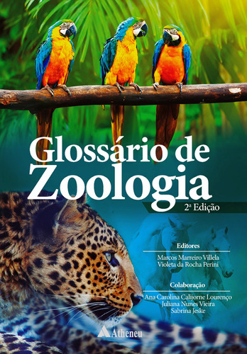 Glossário de zoologia, de Villela, Marcos Marreiro. Editora Atheneu Ltda, capa mole em português, 2019