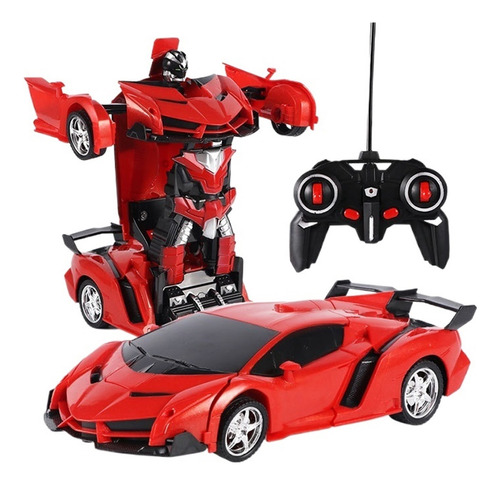 Rc Transformer Coche Teledirigido Juguete Nio Regalo [u]