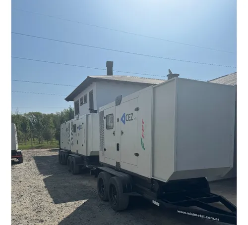 Trailer Grupo Electrogeno, Generador, Motor, Minimetal