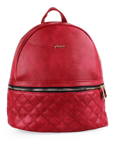 Mochila De Mujer Carlota Roja Kubayoff