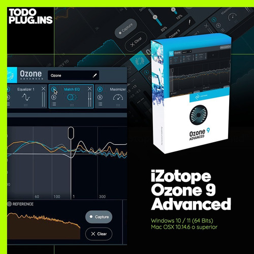 Imagen 1 de 3 de Izotope Ozone 9 Advanced (win/mac) - Todoplugins.