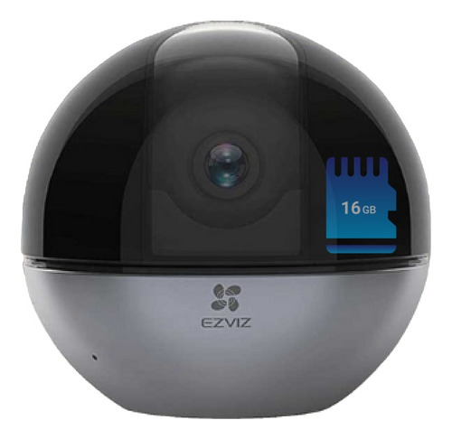 Kit Camara Seguridad Wifi 2k Vista 360° Ezviz + Memoria 16gb