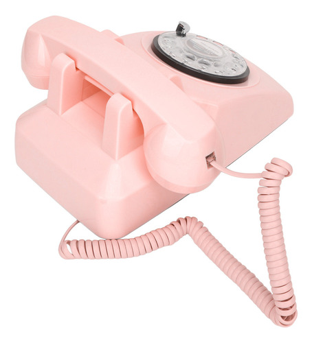 Teléfono Rotatorio Retro Con Cable, Anticuado, Hogar Vintage