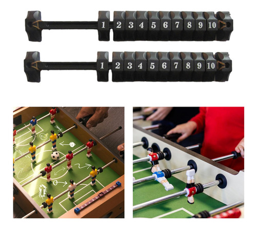 2 Tablero De Futbolín Profesional Con De 2 Piezas