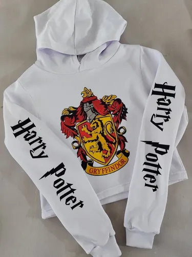 Buzo Corto Adolescente Ni as Mujer Harry Potter Gryffindor