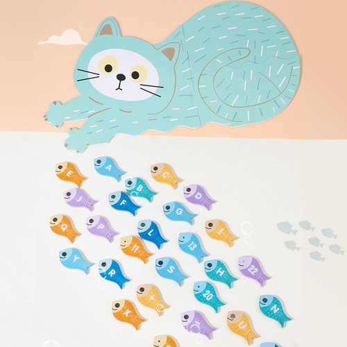 Juego De Pesca, Juguetes Preescolares De Aprendizaje