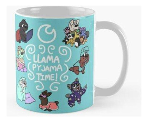 Taza X4 Tiempo De Llama Pijama Calidad Premium