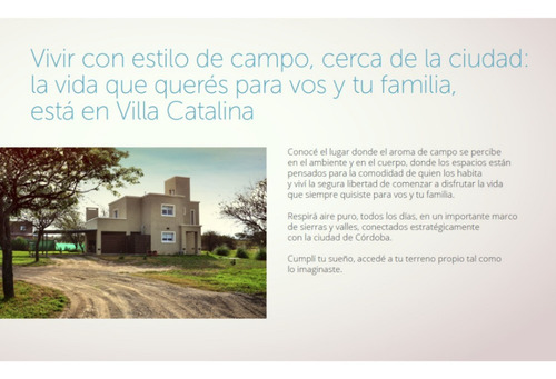 Imagen 2 de 6 de Villa Catalina- Lote Desde 300mts Con Escritura