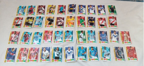 Lote 42 Figuritas Cartas Adrenalyn Liga Profesional Futbol